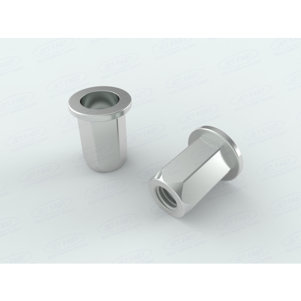 Hexagon metal rivet nut